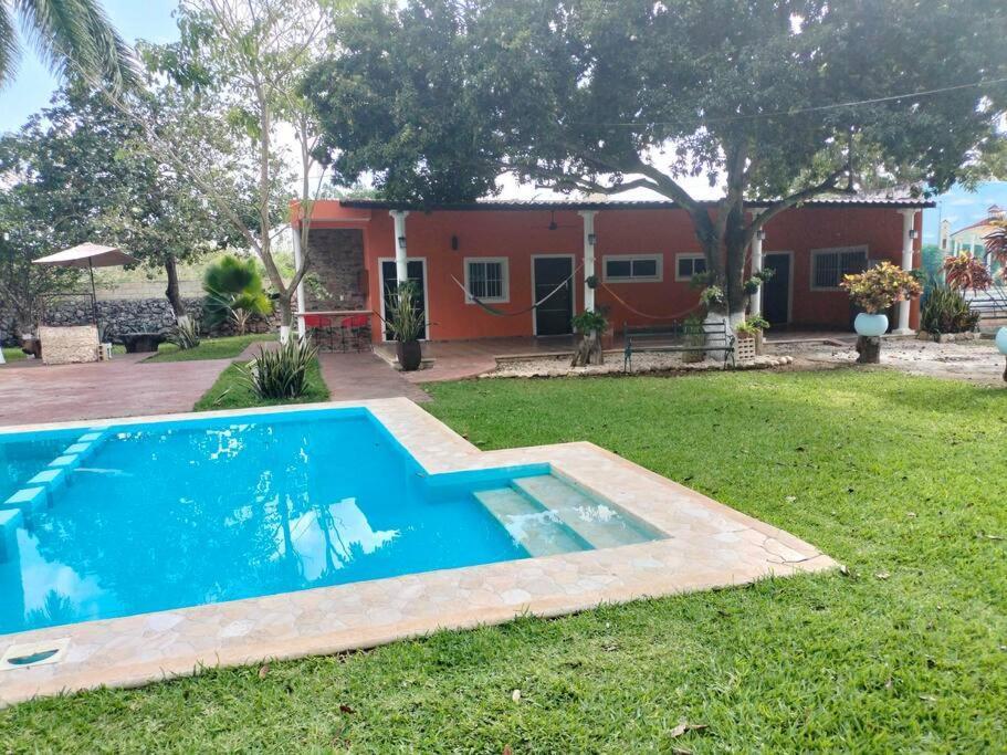 A Unos Pasos Del Paraiso Hunucma Bagian luar foto